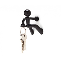 Magno-Man Magnetic Keyring Holder - Black