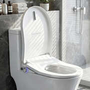 Electric Bidet Toilet Seat Heated D-Shape Air Dryer | EXTG
