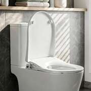 Non-Electric Bidet Toilet Seat D-Shape Dual Nozzle | EXTG