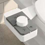 Dual Nozzle Bidet Attachment Slim Cold Water Toilet | EXTG