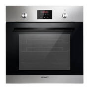 Devanti 70L Electric Built in Wall Oven Stainless Steel Fan Forced Convection