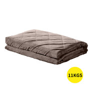 11KG Adults Size Anti Anxiety Weighted Blanket Gravity Blankets Mink