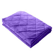 2KG Kids Anti Anxiety Weighted Blanket Gravity Blankets Purple Colour