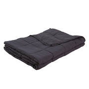 11KG Weighted Blanket Promote Deep Sleep Anti Anxiety Double Dark Grey