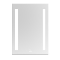 Devanti Bathroom Wall Mirror LED Illuminated Light Makeup Dressing Vanity Touch Switch 500mmx700mm