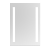 Devanti Bathroom Wall Mirror LED Illuminated Light Makeup Dressing Vanity Touch Switch 500mmx700mm