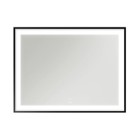 Devanti Bathroom Wall Mounted Mirror LED Light Illuminated Makeup Dressing Vanity Room 800mm x 600mm