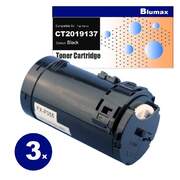3x Blumax Alternative for Fuji Xerox CT201938/CT201938 (P355) Black Toner Cartridges 
