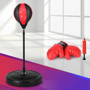 Boxing Bag Stand Set Punching Bag Gloves With Pump Height Adjustable