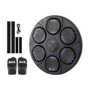 Music Boxing Machine Bluetooth Wall-Mounted Punch Target with LED Display & Gloves
