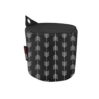 Bean Pod Pop 40 x 50cm Arrows Pattern Black