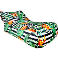Beanbag Cover Geo Birds Of Paradise Design 110 x 65 x 60cm