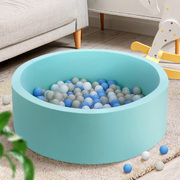 Kids Ball Pit 90X30Cm Ocean Foam Play Pool Barrier Toys Children Blue