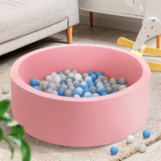 Kids Ball Pit 90X30Cm Ocean Foam Play Pool Barrier Toys Children Pink