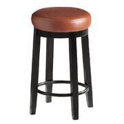 2x 75cm Swivel Bar Stool Kitchen Stool Wood Barstools Dining Chair Camel