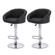 2x Bar Stools Stool Black