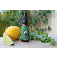 Gunners Blend 30ml Bay Rum and Lime Beard Oil - Premium - Australian Made
