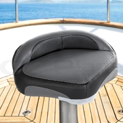 Charcoal Swivel Seats Stand Up, Lean, and Reel in the Adventure