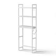 Over Toilet Storage Bathroom Rack Space Saving 3 Tier Organiser White