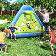 Outdoor Triple Play Soccer basketball  Sports Board Inflatable,225cm x 50cm x 185cm