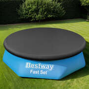 Pool Cover PVC Blanket For 2.44m Above Ground Swimming Pool