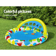 Family Fun with Inflatable Above Ground Kids Play Pool and Toys