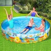 Swimming Pool Above Ground Kids Play Fun Inflatable Round Pools