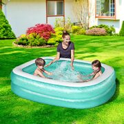 200x146x48cm Inflatable Above Ground Swimming Pool 450L