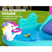 274x198x137cm Inflatable Above Ground Swimming Play Pool 220L