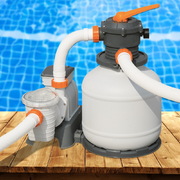 Bestway 2000GPH Flowclear Sand Filter Swimming Above Ground Pool Cleaning Pump