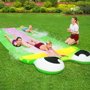 Triple Lane Water Slip and Slide kids BW52389 H20GO, 4.88m Inflatable Garden Games 