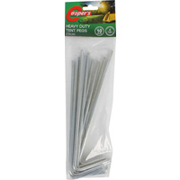 Heavy Duty Tent Pegs 23cm 10 Pack