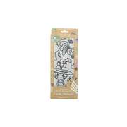 Reusable silicone drawing mat- farm animals