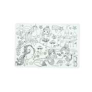 Reusable silicone drawing mat- enchanted kingdom