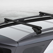 Car Roof Racks Pod Aluminium Cross Bars Adjustable 108Cm Black