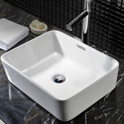 Bathroom Basin Ceramic Vanity Sink Hand Wash Bowl White
