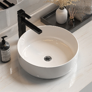 Bathroom Basin Ceramic Vanity Basin Above Counter White Hand Wash
