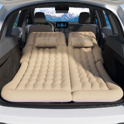 Car Mattress Inflatable Back Seat Camping Bed Beige