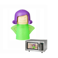 Angry Mamma Easy Microwave Steam Cleaner Green