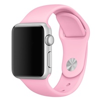 Soft Silicone Sport Style Replacement iWatch Strap Band (Pink/42mm)