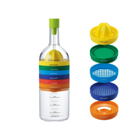 8 in 1 Genie Bottle - Kitchen Tools Essential Set - Easy Storage Compact Gadget