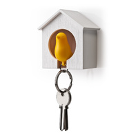 Bird-Home Key-Holder White and Green