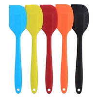 Silicone Brush Sugarcraft Spatula Mixing Batter Butter Scraper (Small Size)