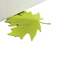 Creative Leaf Shaped Door Stopper Green