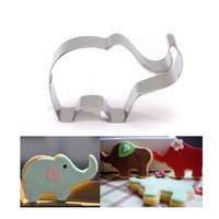 Stainless Steel Elephant Animal Cookie Cutter Cake Baking Biscuit Pastry Mould