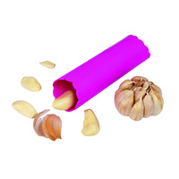 Silicone Garlic Peeler Reeler Random Colour 