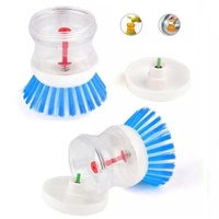Hydraulic washing brush pot multicolor kitchen gadgets