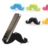 Universal iPhone Android & Tablet Hipster Moustache Mount Black