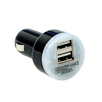 2XGO Dual USB Car Charger for iPhones iPads Androids and Tablets