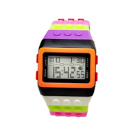 Cool Classic Lego Inspired Retro Digital Watch